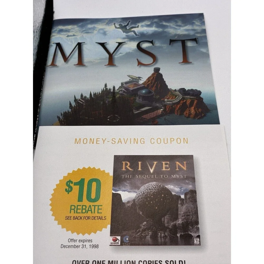 Ages of Myst, Myst and Riven Fifth Anniversary Big Box Set PC/Mac - Complete!